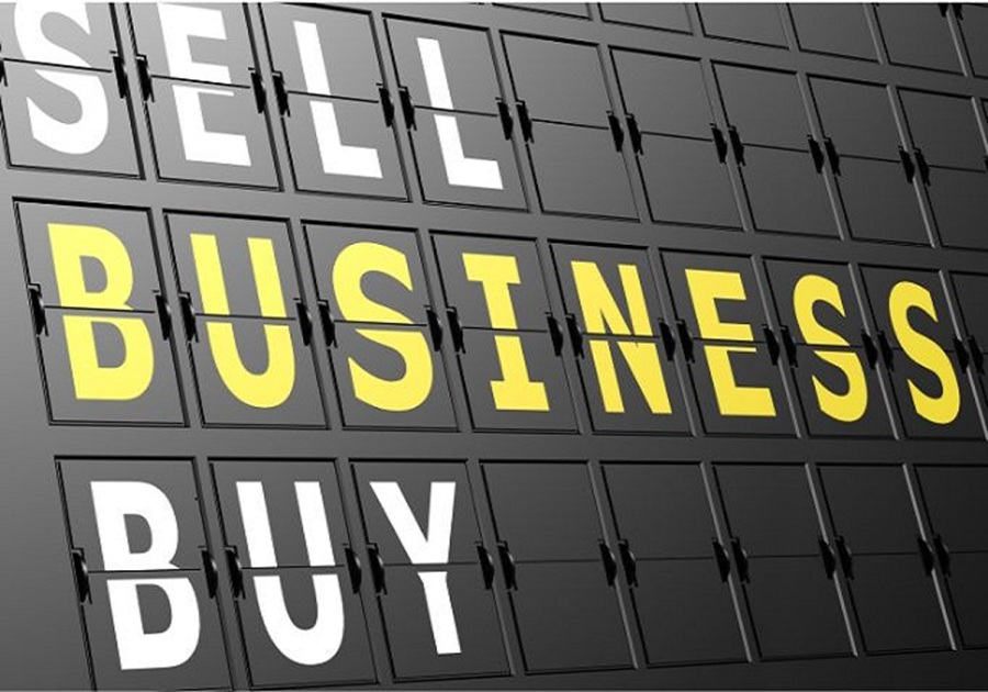 Sign showing Sell Business Buy